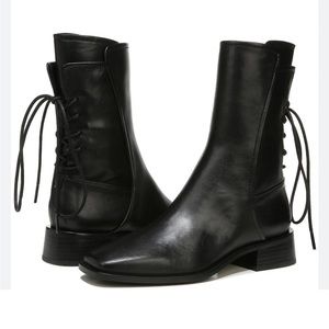 Sam Edelman mid lace up booties